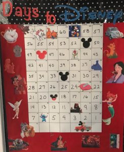 Walt Disney World Trip Countdown Calendar